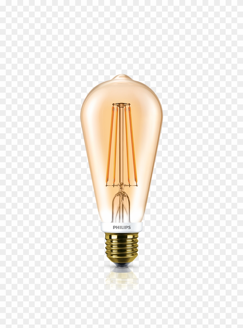 Transparent Light Bulbs - Philips Hue Vintage Bulb Clipart #4553311