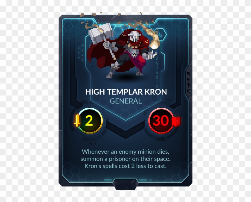 Before His Descent Into Madness, Kron Was Once The - Bound Tormentor Duelyst Clipart #4553394