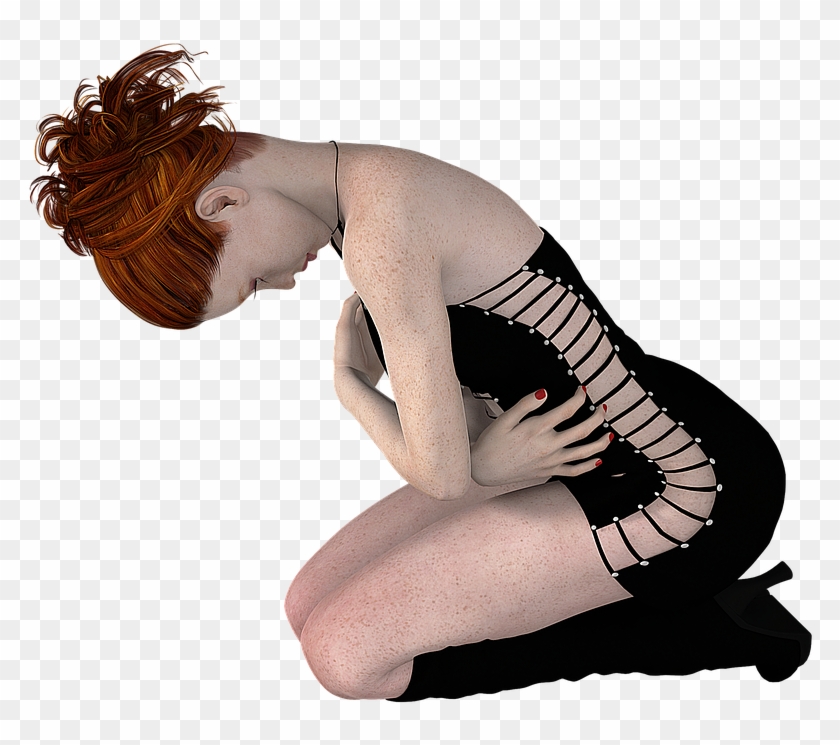 Woman Kneeling Girl Beauty Young Clothing Female - Female Models Kneel Poses Clipart