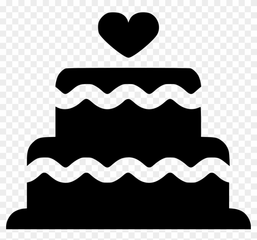Wedding Cake Comments - Icon De Bolo Png Clipart #4554043
