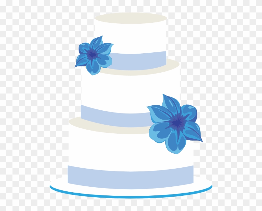 Cake No Background Clip Art At Clker - Transparent Background Wedding Cake Clipart - Png Download
