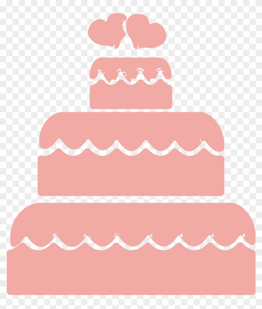 Wedding Cake Icon Png , Png Download - Icon Wedding Cake Png Clipart #4554210