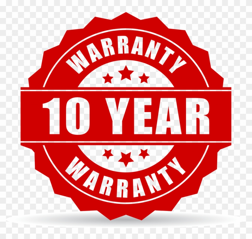 10 Year Warranty Png - Emblem Clipart #4554297