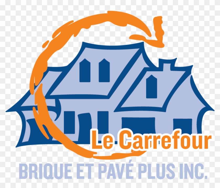 Le Carrefour Brique & Pavé Clipart