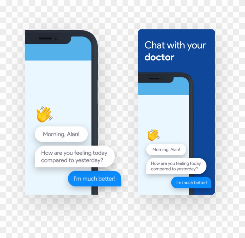 I Tried To Integrate Heydoctor's Brand Into The Chat - Iphone Clipart