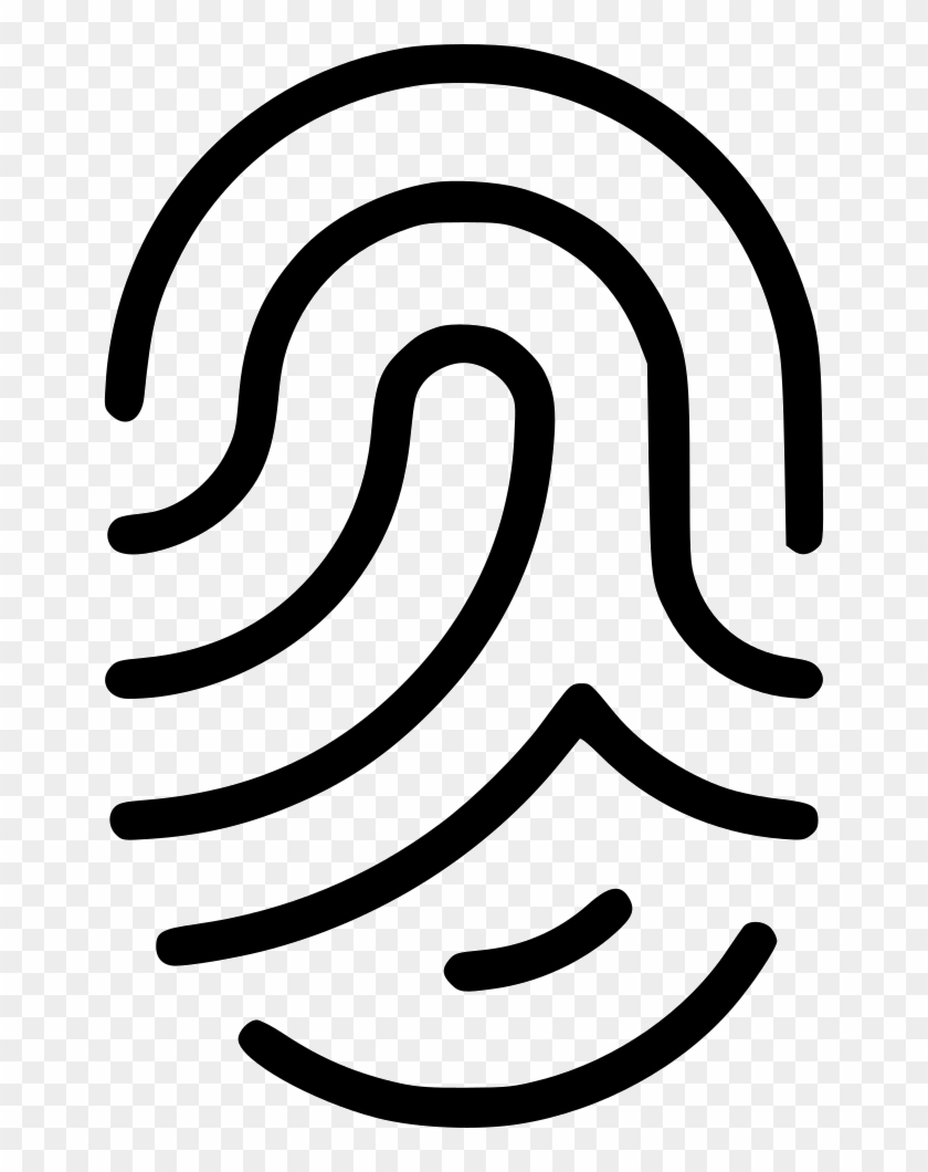 Fingerprint Transparent Crime Clipart #4555340