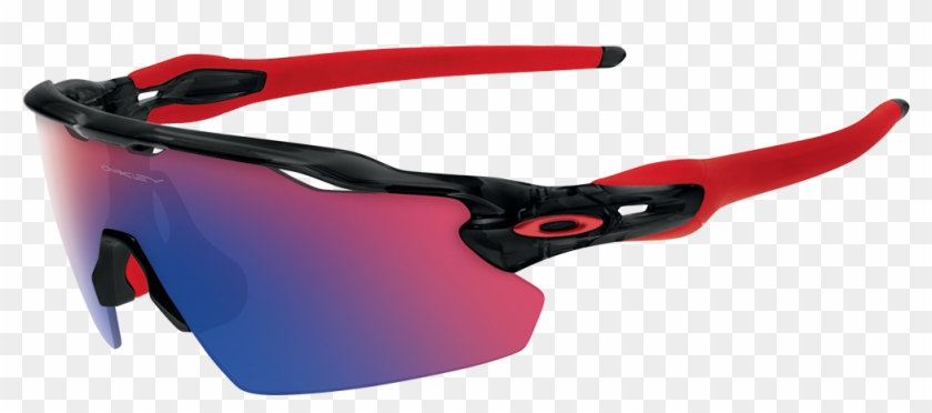 Positive Red Iridium Oakley Radar Ev Path Clipart #4555518