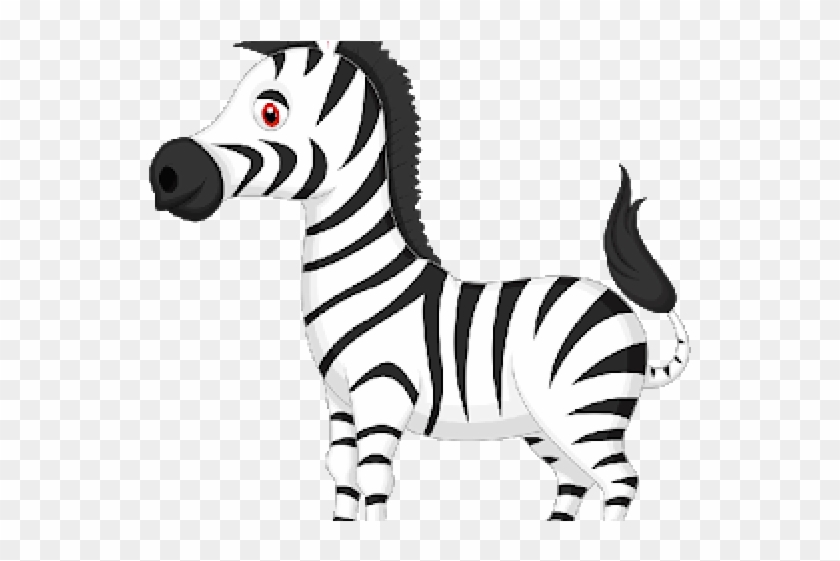 Transparent Background Cartoon Zebra Transparent Clipart #4555870