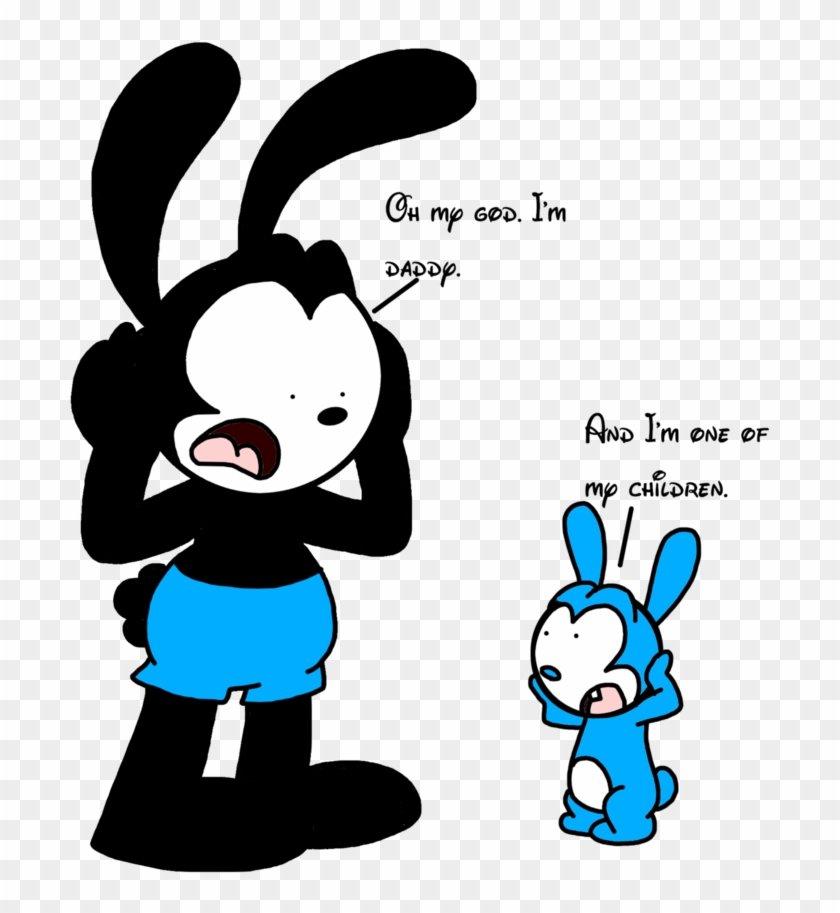 Picture Freeuse Download Swap Oswald And Bunny Kid - Cartoon Clipart