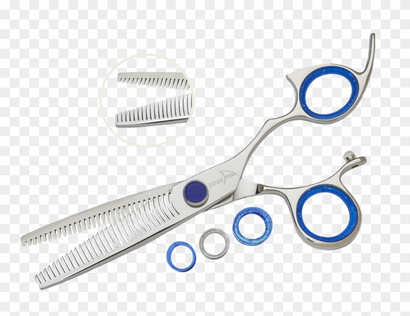 Shark Fin Eraser - Scissors Clipart #4556624