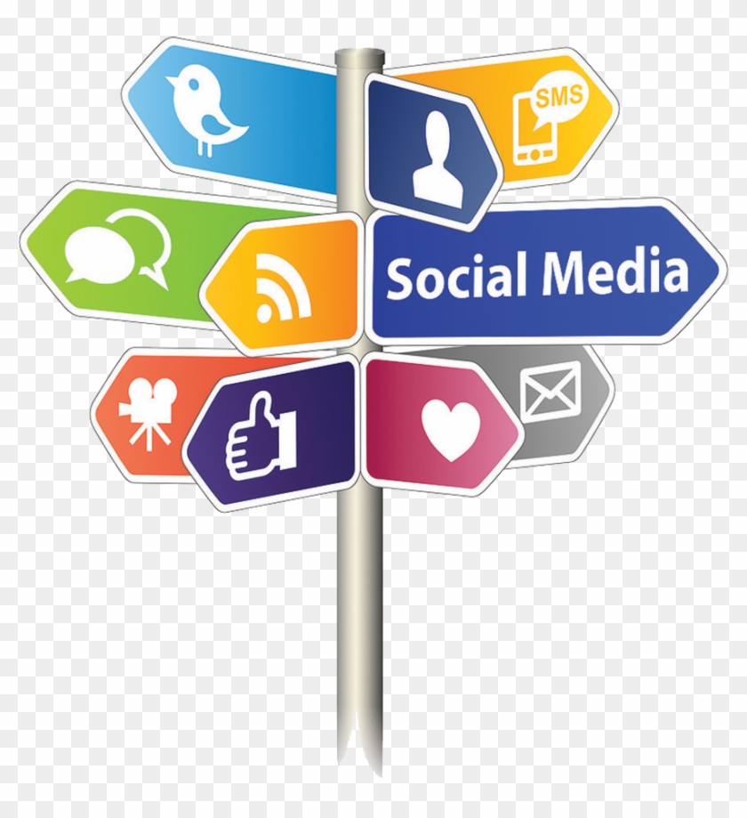 Download Png Image Report - Social Media Marketing Clipart #4556954