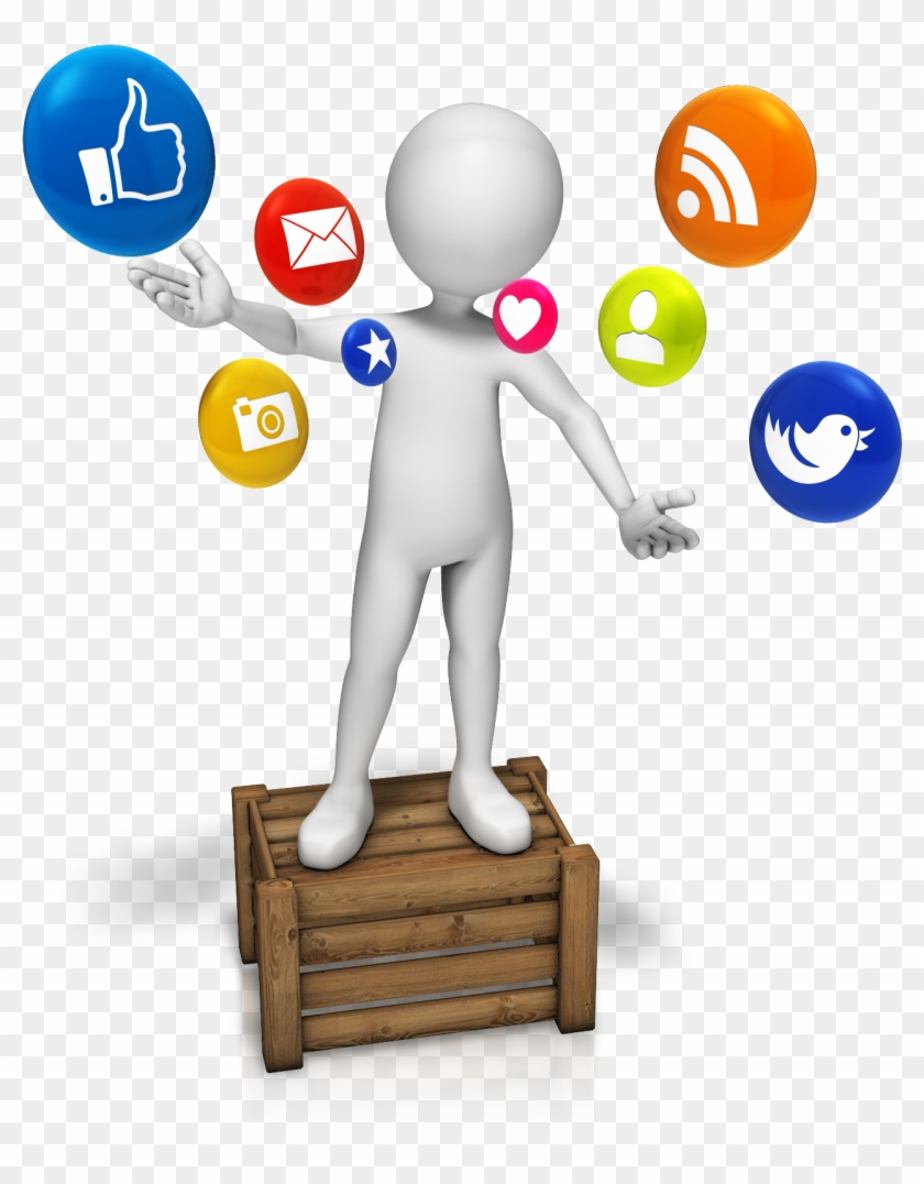 Social Media Clipart Transparent - Social Media Consultant Png #4557015
