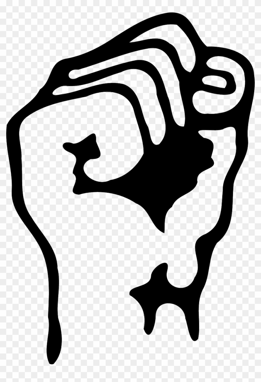 Fist Power Aggression - Power Clipart - Png Download