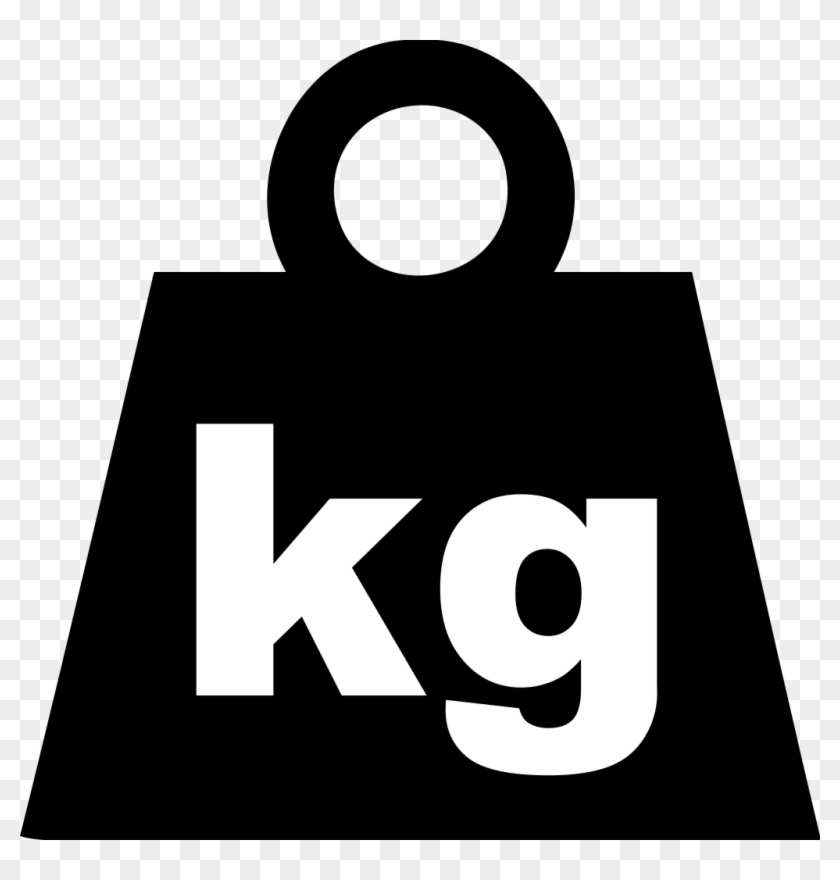 Filevector Kilogram Weight - Weight Vector Clipart #4557435