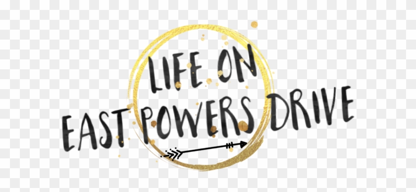 Life On E Powers Drive - Calligraphy Clipart #4558163