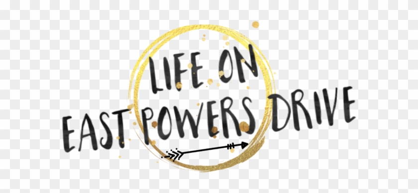Life On E Powers Drive - Calligraphy Clipart