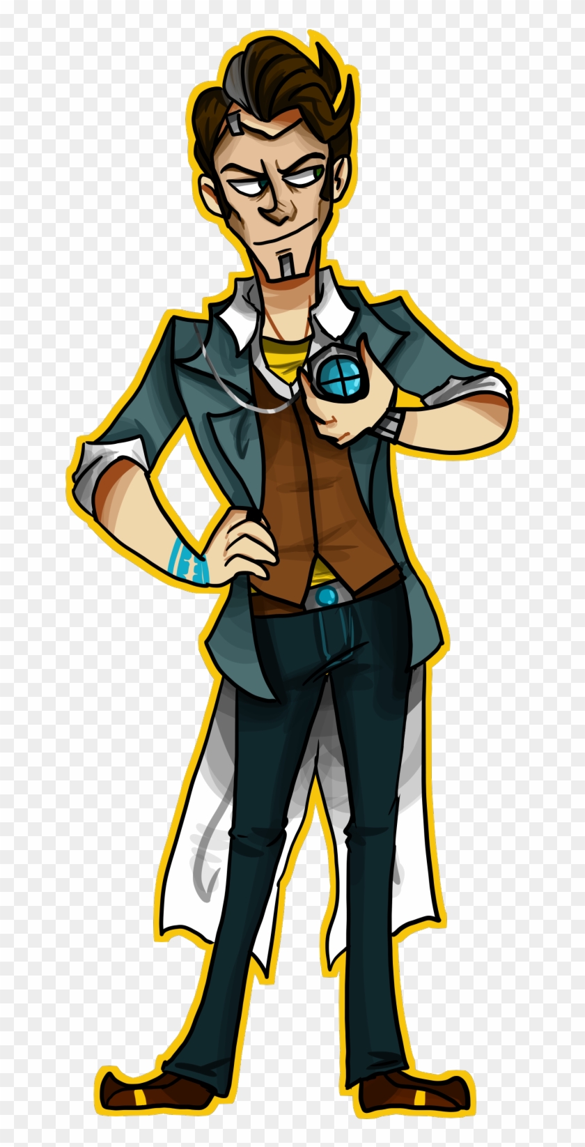 Call Me Jack Handsome Jack - Cartoon Clipart