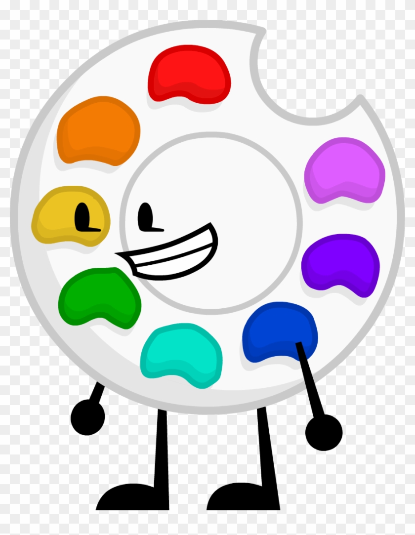Object Lockdown Paint Palette Clipart