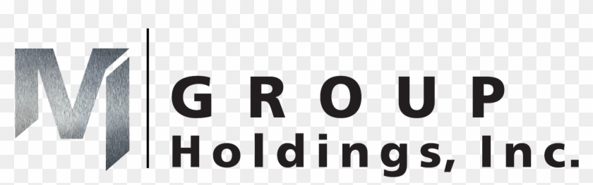 1 Mgroup Holdings Stacked Metal Bst Logo - Black-and-white Clipart #4559374