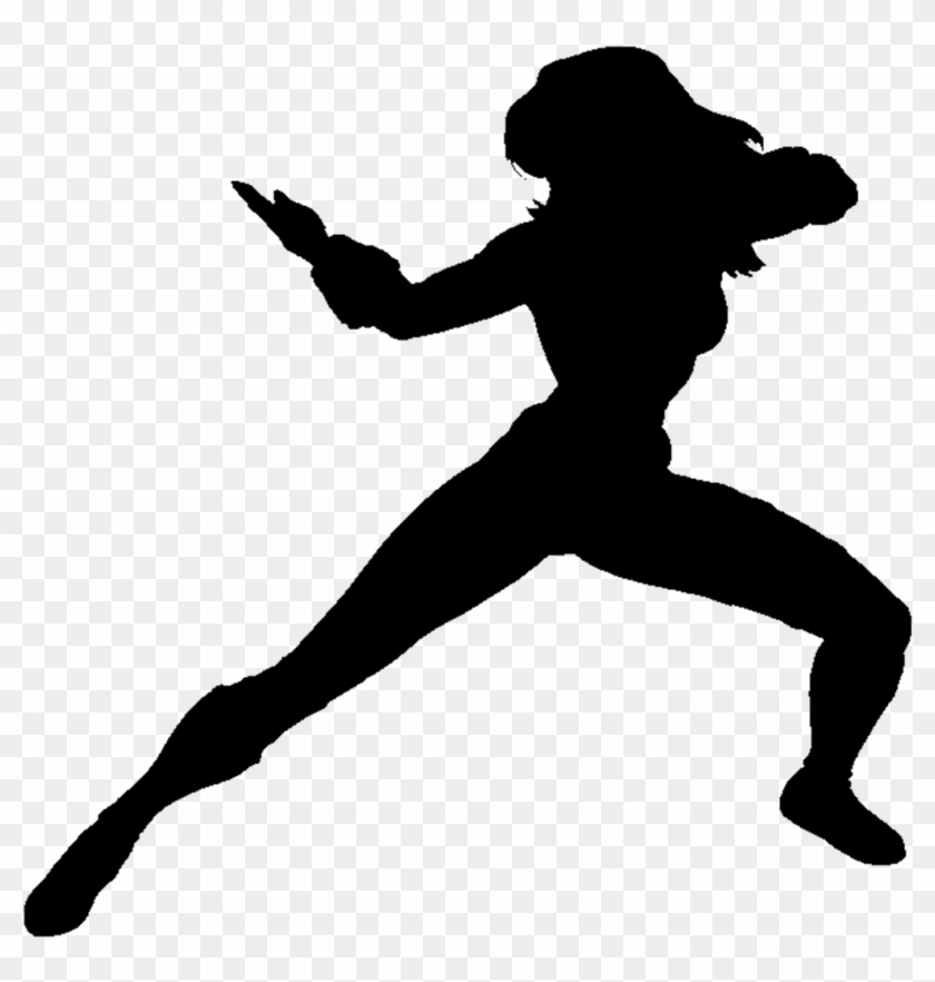 Marvel Avengers Alliance, Black Widow, Enchantress, - Silhouette Clipart