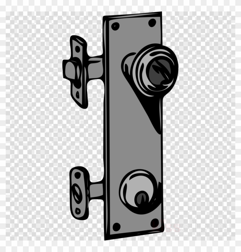 Door Lock Clipart Door Handle Lock Clip Art - Sub Zero Scorpion Mortal Kombat Mask - Png Download #4560317