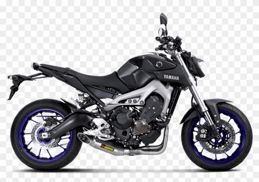 Akrapovic Shows Yamaha Fz 09/mt 09 Exhaust - Yamaha Mt 09 Akrapovic Clipart #4560405