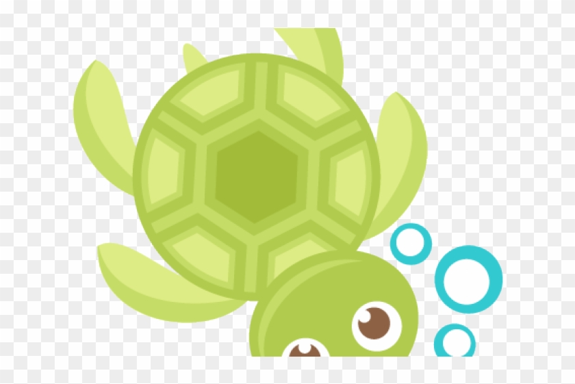 Sea Turtle Clipart Sea Themed - Under The Sea Clipart Turtle - Png Download