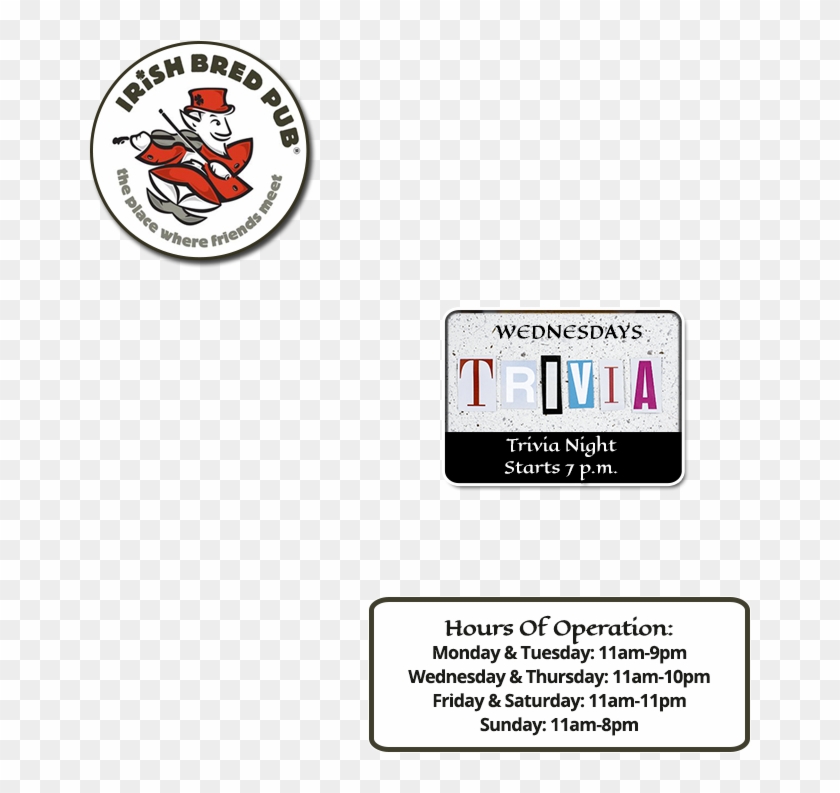 Irish Bred Pub Clipart #4560485