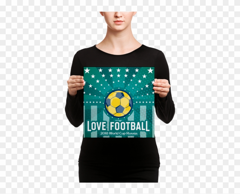 World Cup 2018, Russia - Canvas Clipart