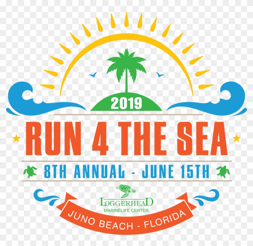 “run 4 The Sea” While Saving Sea Turtles - Water Country Usa Logo Clipart #4560907