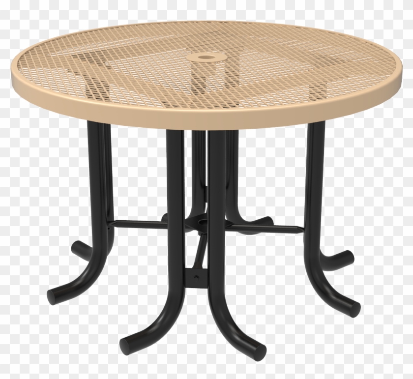 Round Lexington Patio Table - Outdoor Table Clipart