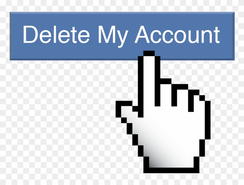 Delete My Account Button - Computer Mouse On Screen Png Clipart