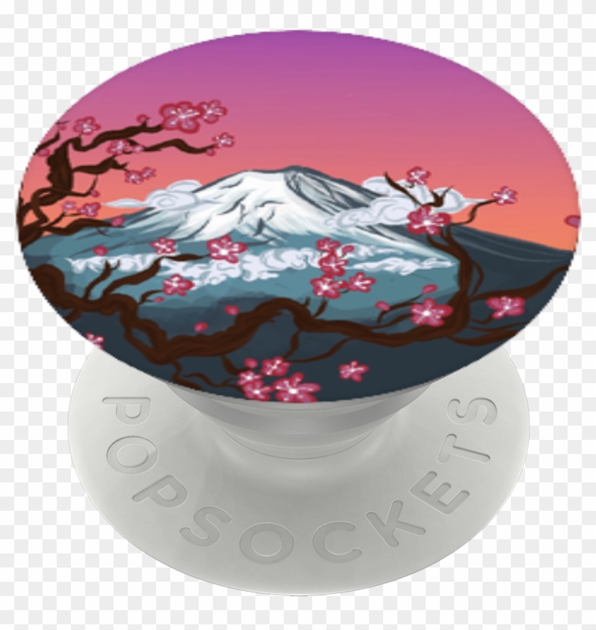 Mother Mount Fuji, Popsockets - Circle Clipart #4561574