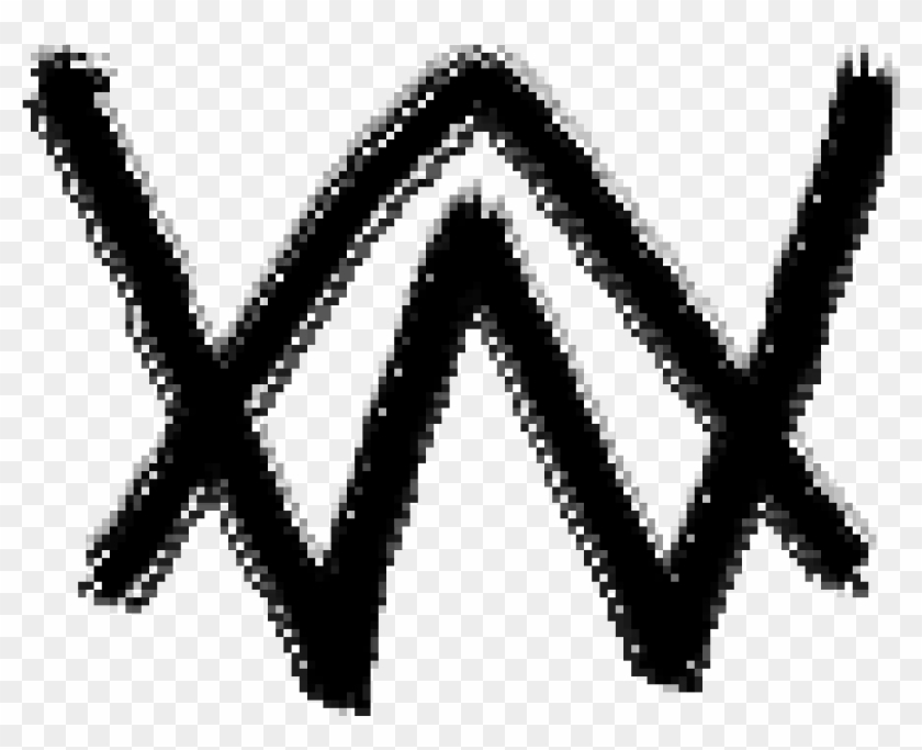 Alan Walker Logo By Swiftx - Emblem Clipart #4561832