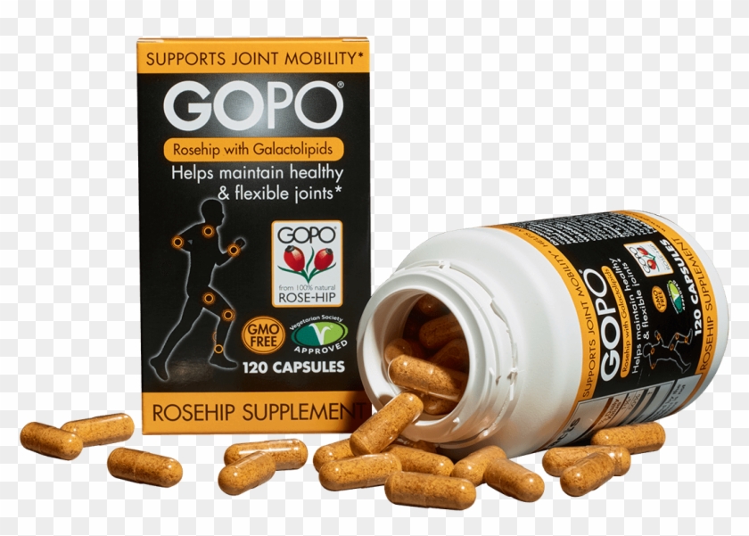 Clinically Shown To Help 8 Out Of 10 People* - Rose Hip Pill Clipart