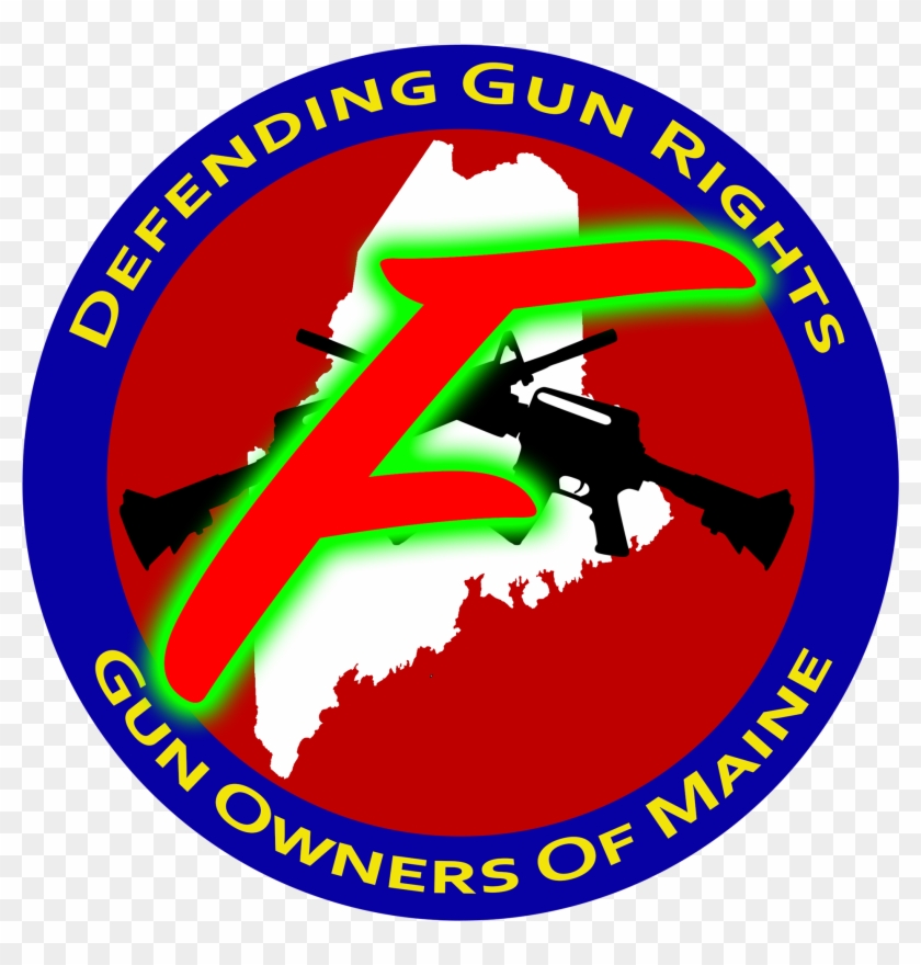 F - Gun Owners Of Maine Logo Clipart