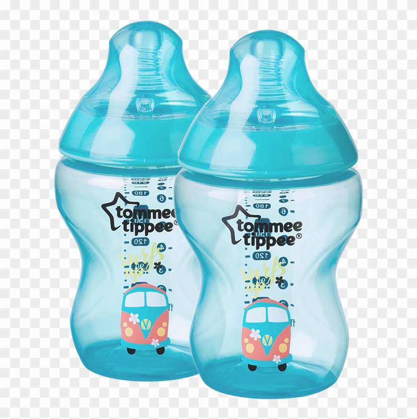 260ml Bottle Blue Decorated - Tommee Tippee Decorated Bottles Clipart