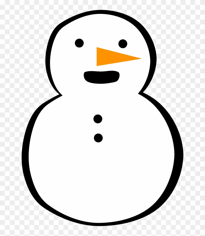 This Free Icons Png Design Of Happy Snowman - Snowman Clipart