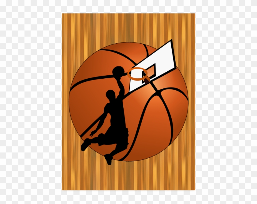 Basketball Slam Dunk Clipart - Png Download