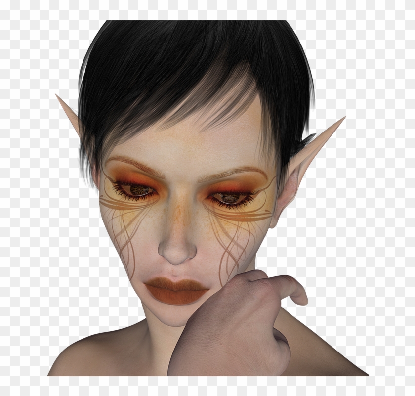 Eyes, Tattoo, Make Up, Face, Woman, Beautiful, View - Eye Shadow Clipart