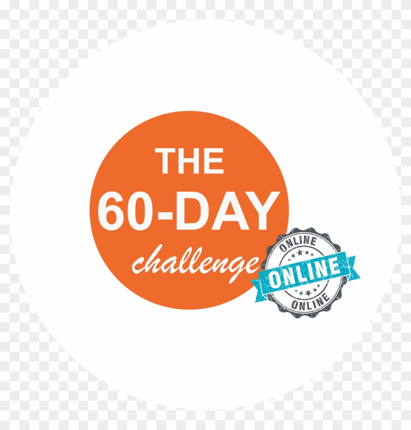 60-day Challenge Online Circle - Circle Clipart