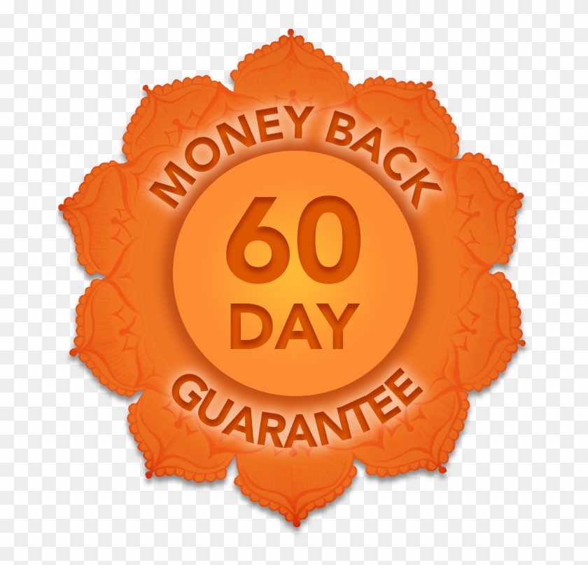 100% 60 Day Money Back Guarantee - Circle Clipart #4563325