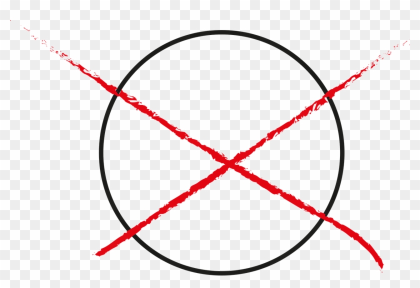 District No False Failed Png Image - Circle Clipart #4563456