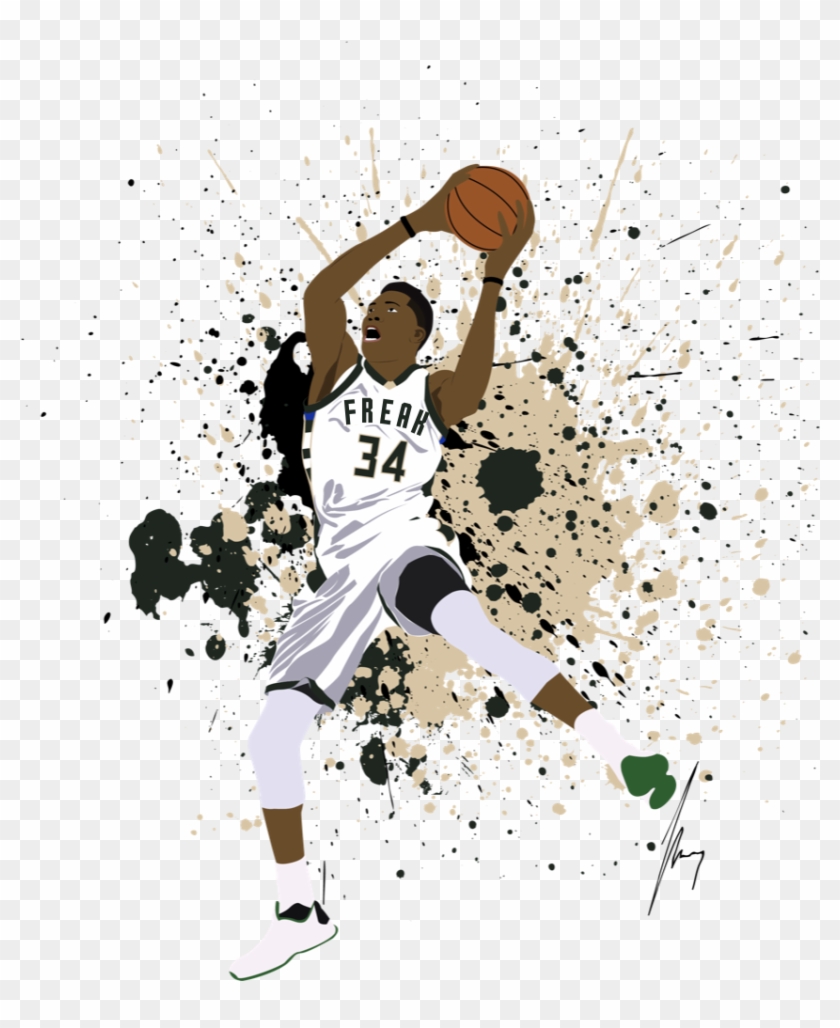 Giannis Antetokounmpo No Background Clipart