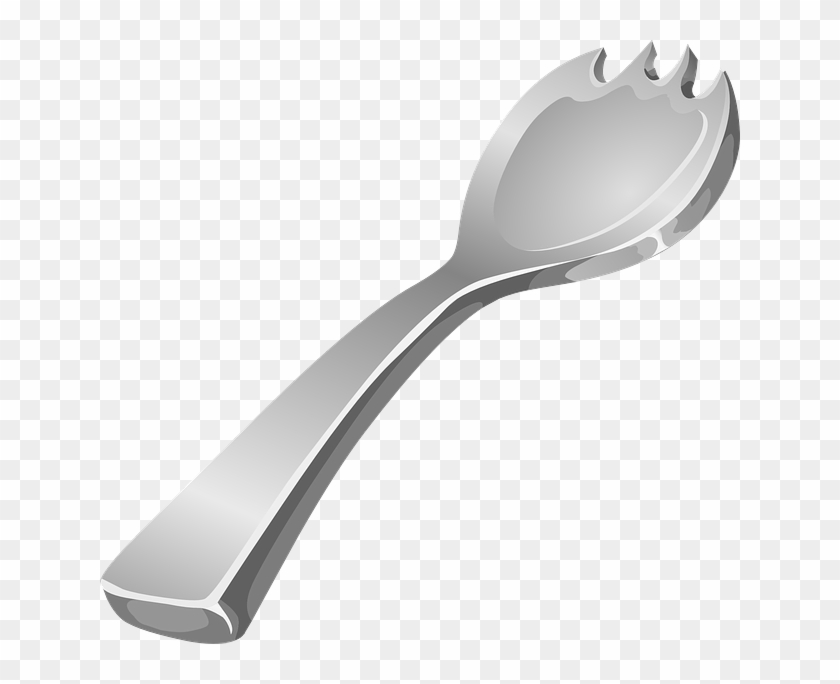 Free Photo Steel Kitchen Utensils Tools Metallic Fork - Spork Clipart - Png Download