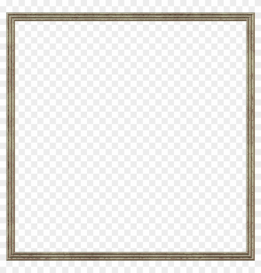 Frame Picture Frame Outline Mat Png Image - Beige Clipart