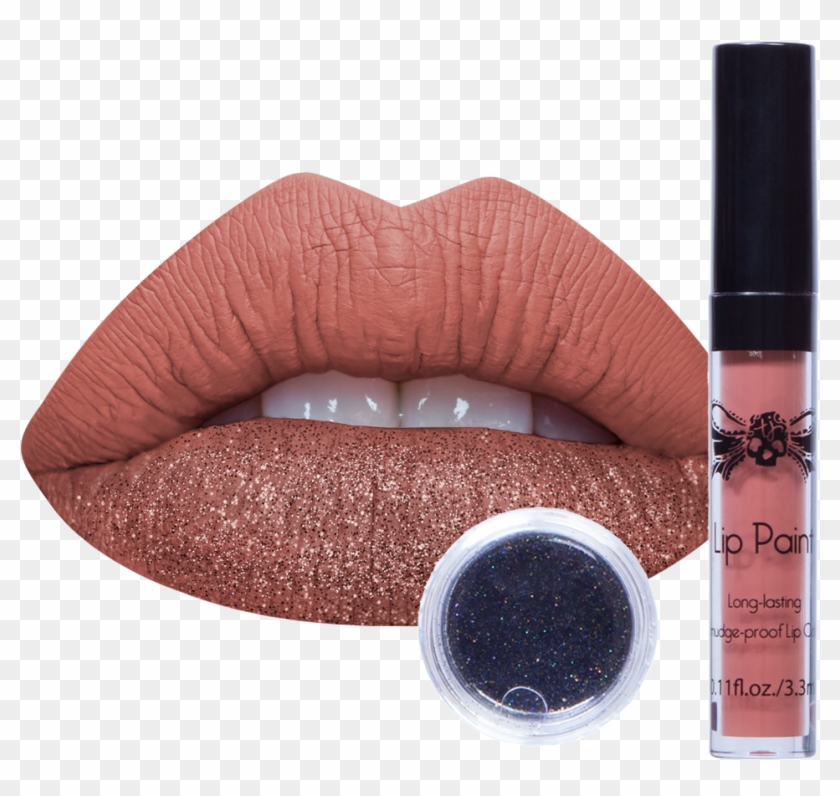 False Tattoo Junkee Whatever Shimmer Lip Swatch - Lip Gloss Clipart #4564032