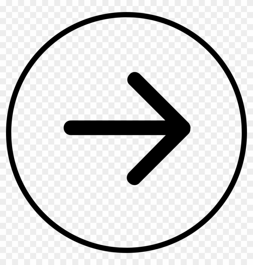 Next Arrows Png - Circle Clipart