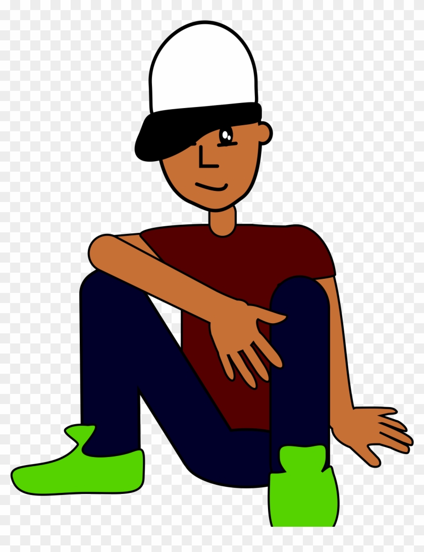This Free Icons Png Design Of Jovem Mat - Cartoon Teenager Clipart Transparent #4564150