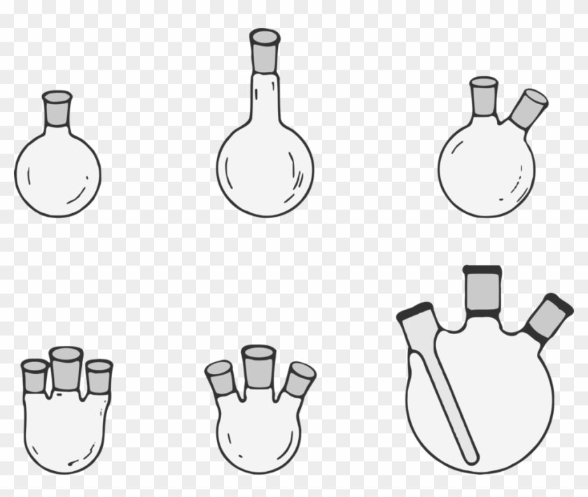 Round-bottom Flask Laboratory Flasks Chemistry Laboratory - Round Bottom Flask Clipart